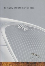 JAGUAR RANGE 2004 INCL. X-TYPE S-TYPE XJ XK SWISS BROCHURE PROSPEKT FOLDER na sprzedaż  PL