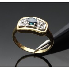 Anello con zaffiro usato  Sustinente