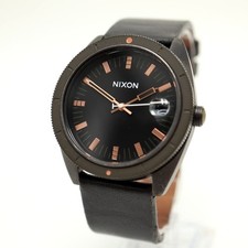 Relógio Nixon Wanderlust The Rover preto ouro rosa 42mm pulseira de couro nova bateria comprar usado Relógio Nixon Wanderlust The Rover preto ouro rosa 42mm pulseira de couro nova bateria comprar usado  Enviando para Brazil