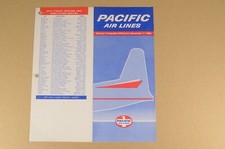 Pacific airlines timetable for sale  Hamilton