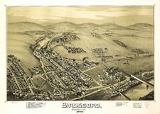 Pennsylvania vintage panoramic for sale  Spokane