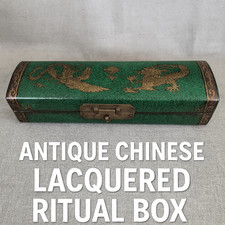 Antique chinese lacquer for sale  WARRINGTON