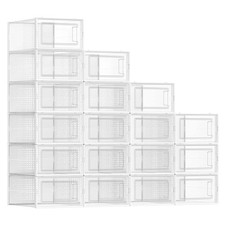 Songmics shoe boxes for sale  Haltom City