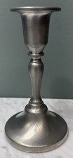Vintage pewter candlestick for sale  Roscoe