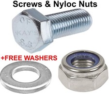 M10 nyloc nuts for sale  WAKEFIELD
