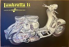 Lojacono poster lambretta usato  Torino