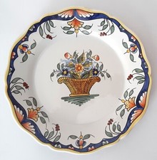 Assiette décorative faïence d'occasion  Caromb
