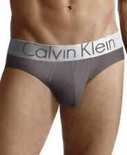 Cueca masculina Calvin Klein aço cinza microfibra cintura baixa quadril XL U2715 Ck, usado comprar usado  Enviando para Brazil