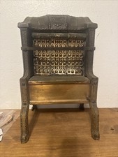 antigo aquecedor a gás vintage ferro fundido década de 1920 década de 1930 parede banheiro vitoriano comprar usado  Enviando para Brazil
