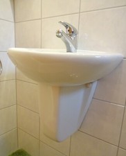 Gästewaschtisch halbsäule we gebraucht kaufen  Penzberg