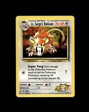 Pokémon Cards Gym Challenge & Gym Heroes: escolha seu card! Holo LP/NM WOTC comprar usado  Enviando para Brazil