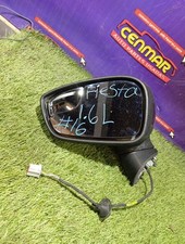 Espelho de porta elétrico aquecido para motorista esquerdo Ford Fiesta 2011 - 2019 cinza 5 fios comprar usado  Enviando para Brazil