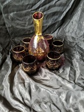Murano style amethyst for sale  THETFORD