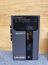 Limpo vintage! Sony Walkman WM-F46 - AM/FM/Cassete/Gravador - Testado e Funciona comprar usado  Enviando para Brazil