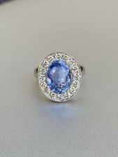 Ring saphir 18ct gebraucht kaufen  Berlin