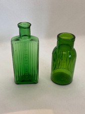 Vintage green glass for sale  LAMPETER