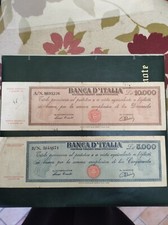 Lotto impressionante banconote usato  Teramo