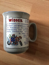 Tasse widder unbenutzt gebraucht kaufen  Beverungen