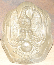 Plaque casque aigle d'occasion  Formerie
