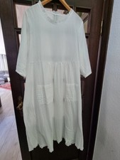 Weisses lagenlook kleid gebraucht kaufen  Zeven