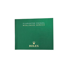 Rolex garantie handbuch gebraucht kaufen  Bremen