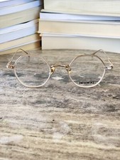 Óculos Sora Gold Hexagon Retro Armação Projetado em NY Fabricado no Japão comprar usado  Enviando para Brazil