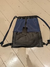 Diesel leather backpack for sale  LONDON