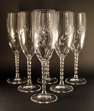 Flutes champagne cristal d'occasion  Aigrefeuille-d'Aunis