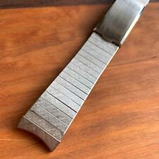 Vintage NOS JB Champion Florentino 18mm Pulseira de Aço Inoxidável Fecho Implantador, usado comprar usado Vintage NOS JB Champion Florentino 18mm Pulseira de Aço Inoxidável Fecho Implantador, usado comprar usado  Enviando para Brazil