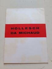 Hollesch michaud brossura usato  Camogli