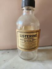 Vintage listerine bottle for sale  Lombard