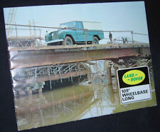 Land rover brochure d'occasion  Expédié en Belgium