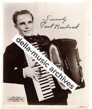 FOTO DO ARTISTA DE ACORDEÃO GIULIETTI PAUL NORRBACK/ARTISTA DE ACORDEÃO FINLANDÊS 8 x 10, usado comprar usado  Enviando para Brazil