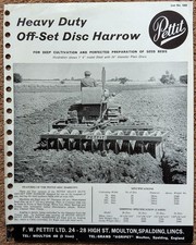 Pettit disc harrow for sale  TURRIFF