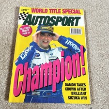 Autosport magazine october for sale  NORWICH