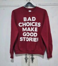 Womens red sweatshirt for sale  HORLEY