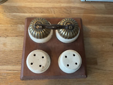 Edwardia brass ceramic for sale  CULLOMPTON