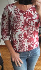 Top blouse maje d'occasion  Rouxmesnil-Bouteilles