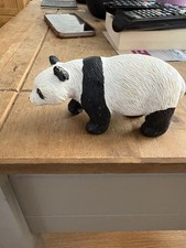 Panda figurine black for sale  TWICKENHAM