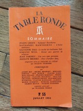 1952 revue table d'occasion  France