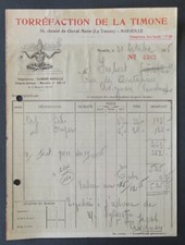 Invoice marseille 1935 d'occasion  Expédié en Belgium