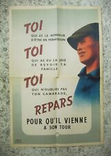 Affiche originale époque d'occasion  Séreilhac