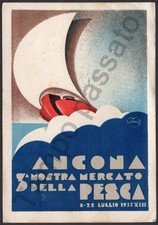 Cartolina ancona mostra usato  Milano