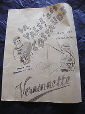 "Partition La Valse Des Costauds Serge Dep Roland Dhernys Vernonnette" comprar usado "Partition La Valse Des Costauds Serge Dep Roland Dhernys Vernonnette" comprar usado  Enviando para Brazil