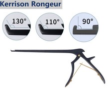  Instrumento cirúrgico ortopédico 230mm preto Kerrison Rongeur 90/110/130 graus comprar usado  Enviando para Brazil