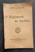 Historique regiment spahis d'occasion  Saint-Jean-de-Maurienne