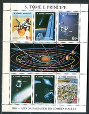 Usado, São Tomé_363 1986 barcos cometa espacial navios FOLHA MLH comprar usado  Enviando para Brazil