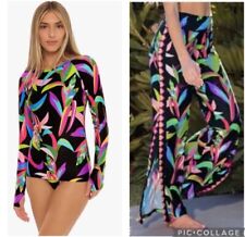 Usado, Trina Turk size S Beach/Resort Set Colorful Sun Guard Cruise Tropical Bold comprar usado  Enviando para Brazil