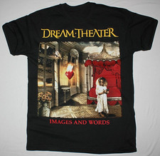 Camiseta masculina preta DREAM THEATER IMAGES AND WORD BLACK P-2345XL comprar usado  Enviando para Brazil