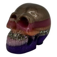 Resin skull gold for sale  Aurora